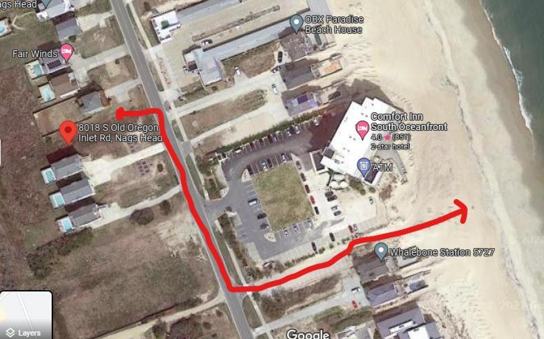 8018 Beach Rd, Semi-Oceanfront, Pool/Hot Tub ナグス・ヘッド エクステリア 写真