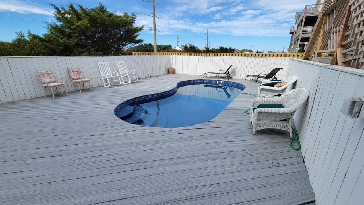 8018 Beach Rd, Semi-Oceanfront, Pool/Hot Tub ナグス・ヘッド エクステリア 写真